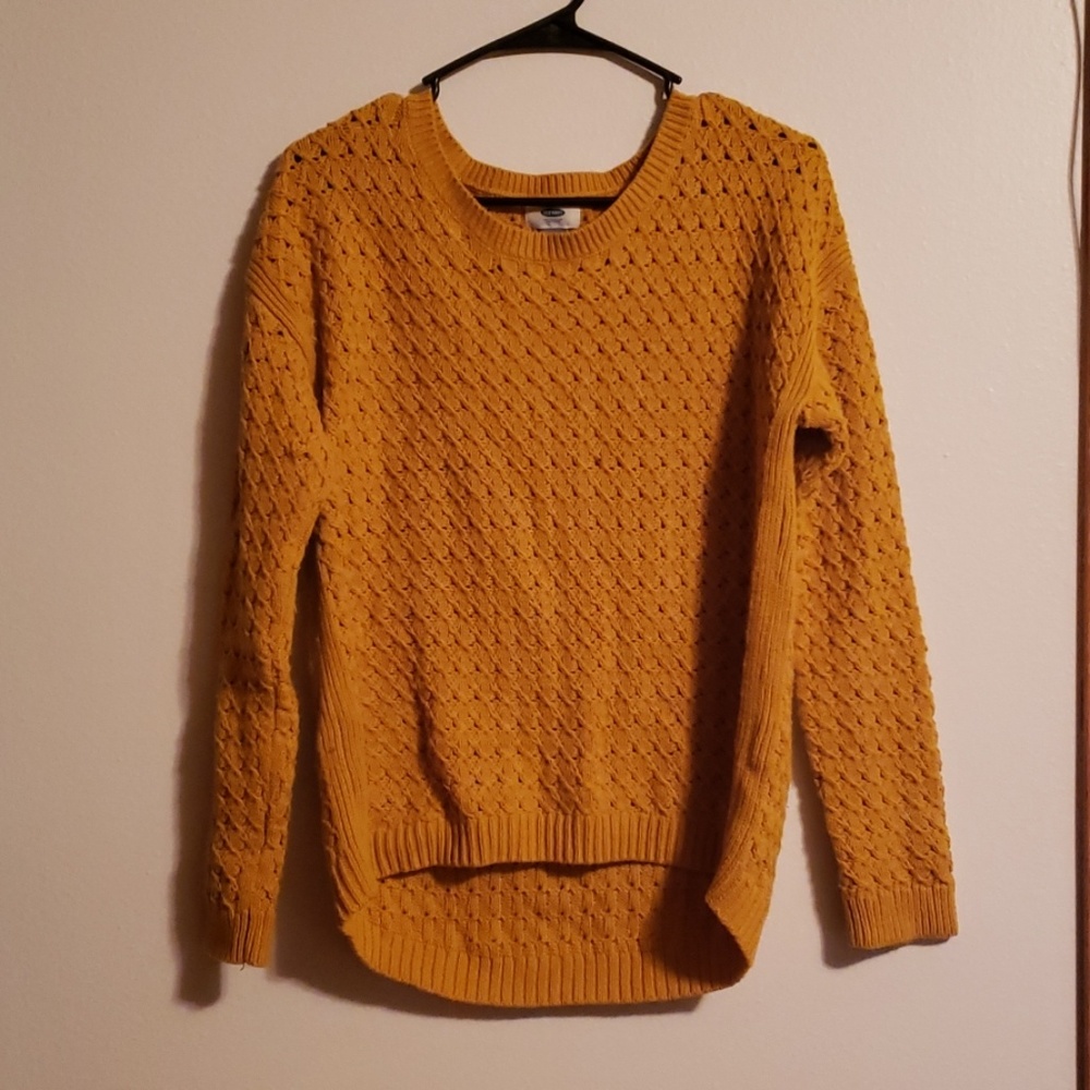 Gold sweater
